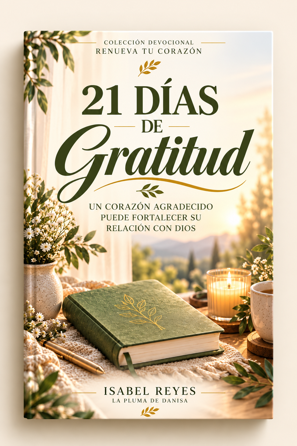 Portada oficial del devocional 21 Días de Gratitud